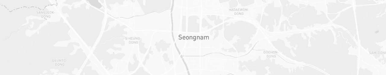Mapa de Seongnam