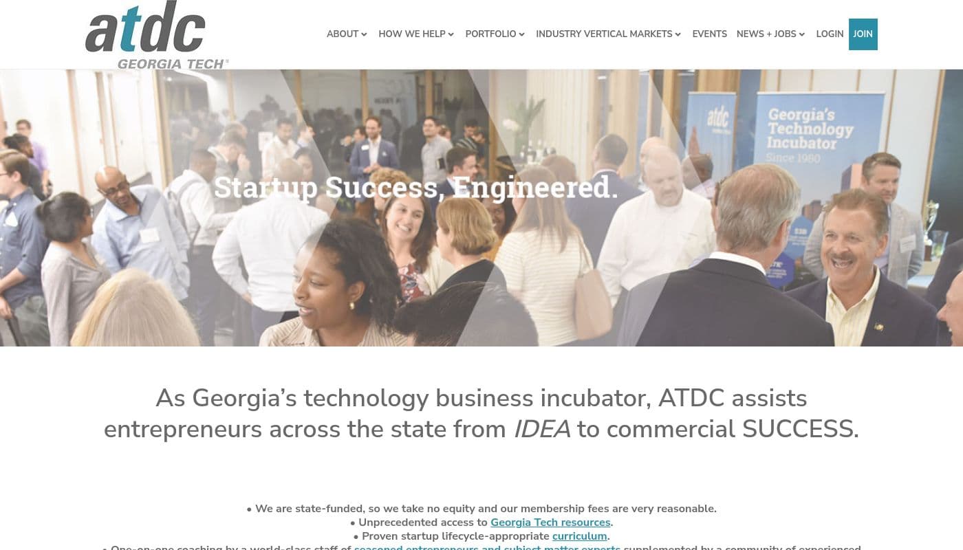 ATDC banner